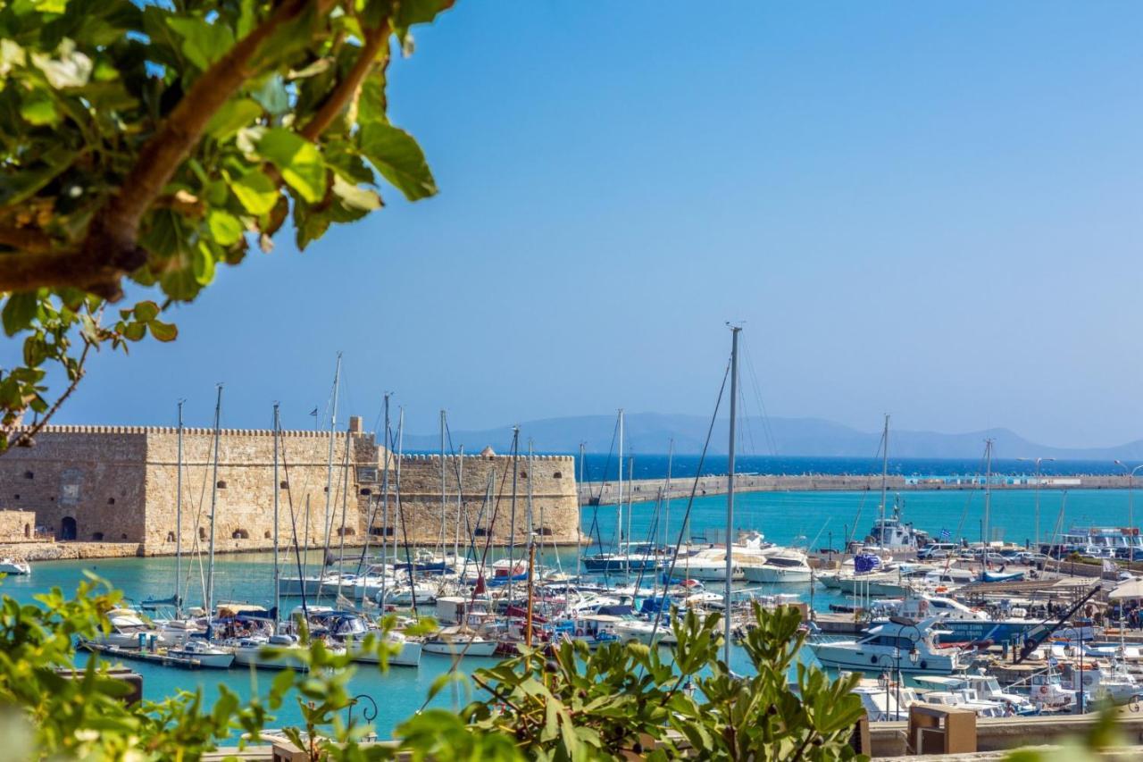 City Center With Free Parking And Port Side View Apartment Heraklion  ภายนอก รูปภาพ